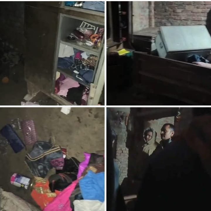 रायबरेली-नवागंतुक थाना प्रभारी को चोरो की एक और सलामी, नगदी, जेवरात समेत लाखो का माल किया पार