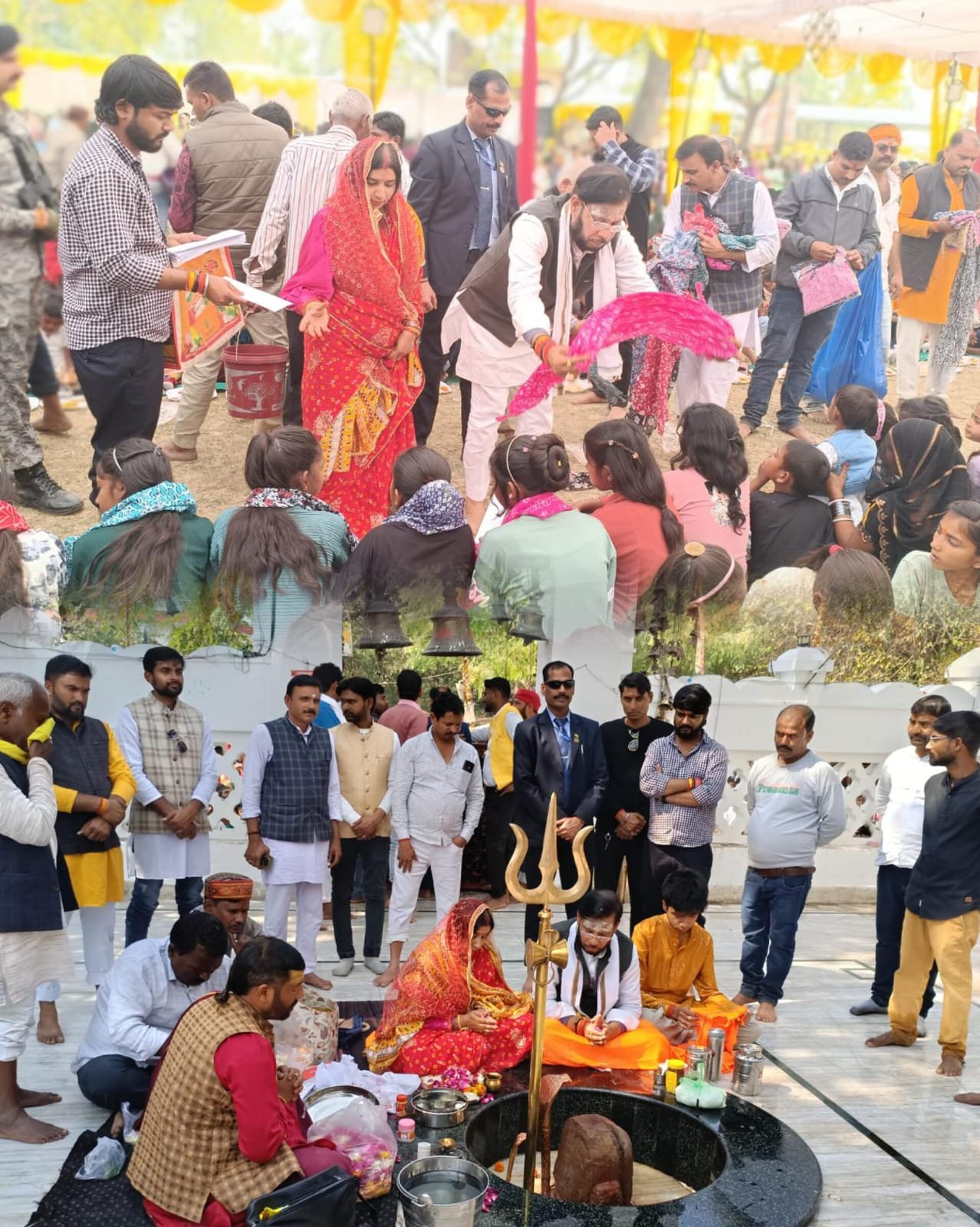 रायबरेली:गौरीशंकर मंदिर धाम में ऊंचाहार विधायक नें 5100 कन्याओं का किया पूंजन वा विशाल भंडारे का आयोजन,,,