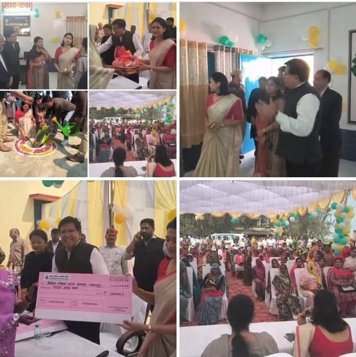 रायबरेली-डीएम ने फीता काटकर किया संकुल भवन का लोकार्पण