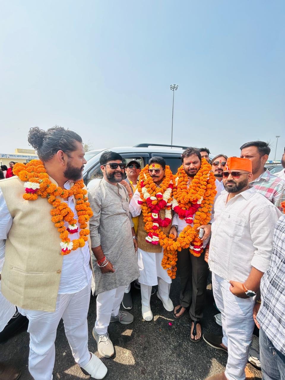 रायबरेली-विश्व  हिंदू रक्षा परिषद के राष्ट्रीय अध्यक्ष का हुआ भव्य स्वागत