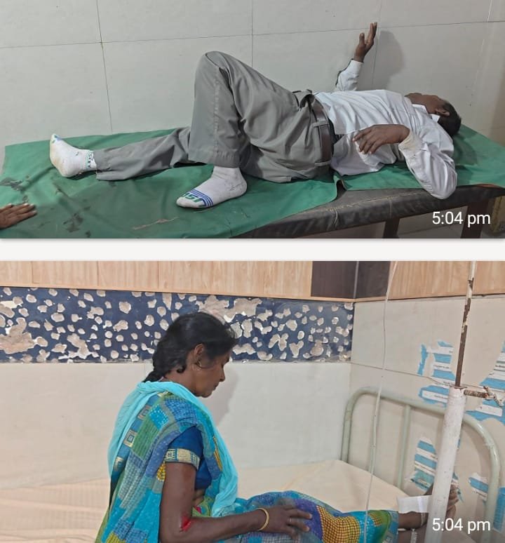 रायबरेली-अनियंत्रित कार ने बाइक सवार को पीछे से मारी जोरदार टक्कर, दो घायल