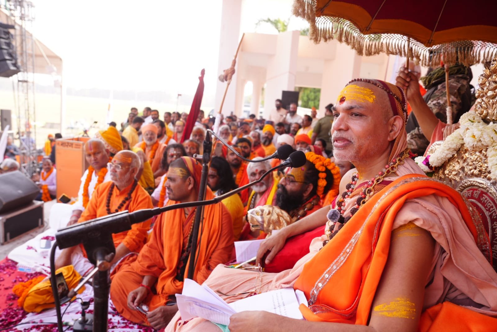 अन्याय और अधर्म सहने से ही समाज में पाप बढ़ता हैं-जगद्गुरु शंकराचार्य