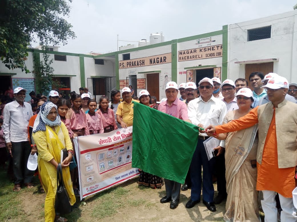 Raibareli-नगर पालिका अध्यक्ष ने किया विशेष संचारी रोग नियंत्रण अभियान का शुभारंभ