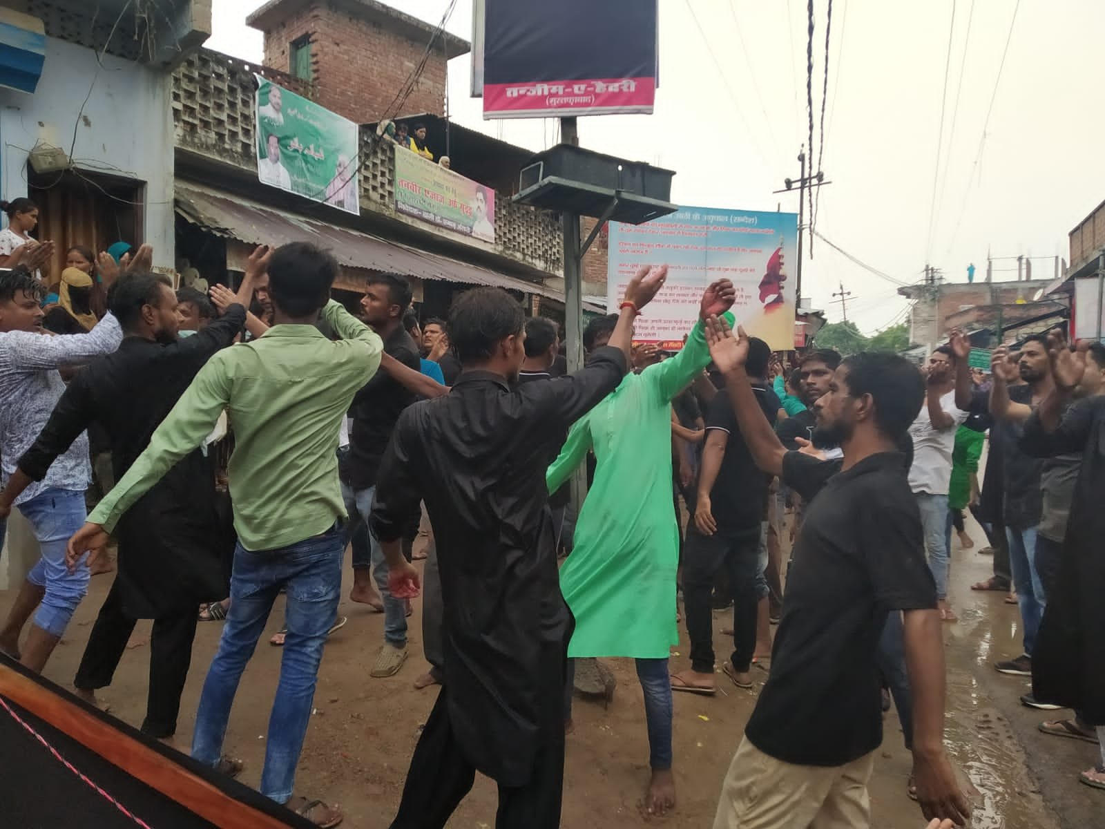 Raibareli- सातवीं मोहर्रम इमाम हुसैन के भतीजे कासिम की याद में,,,,,,