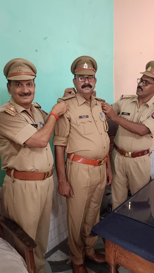 Raibareli-ओम प्रकाश सिंह को मुख्य आरक्षी से उप निरीक्षक पद पर मिली प्रोन्नति*