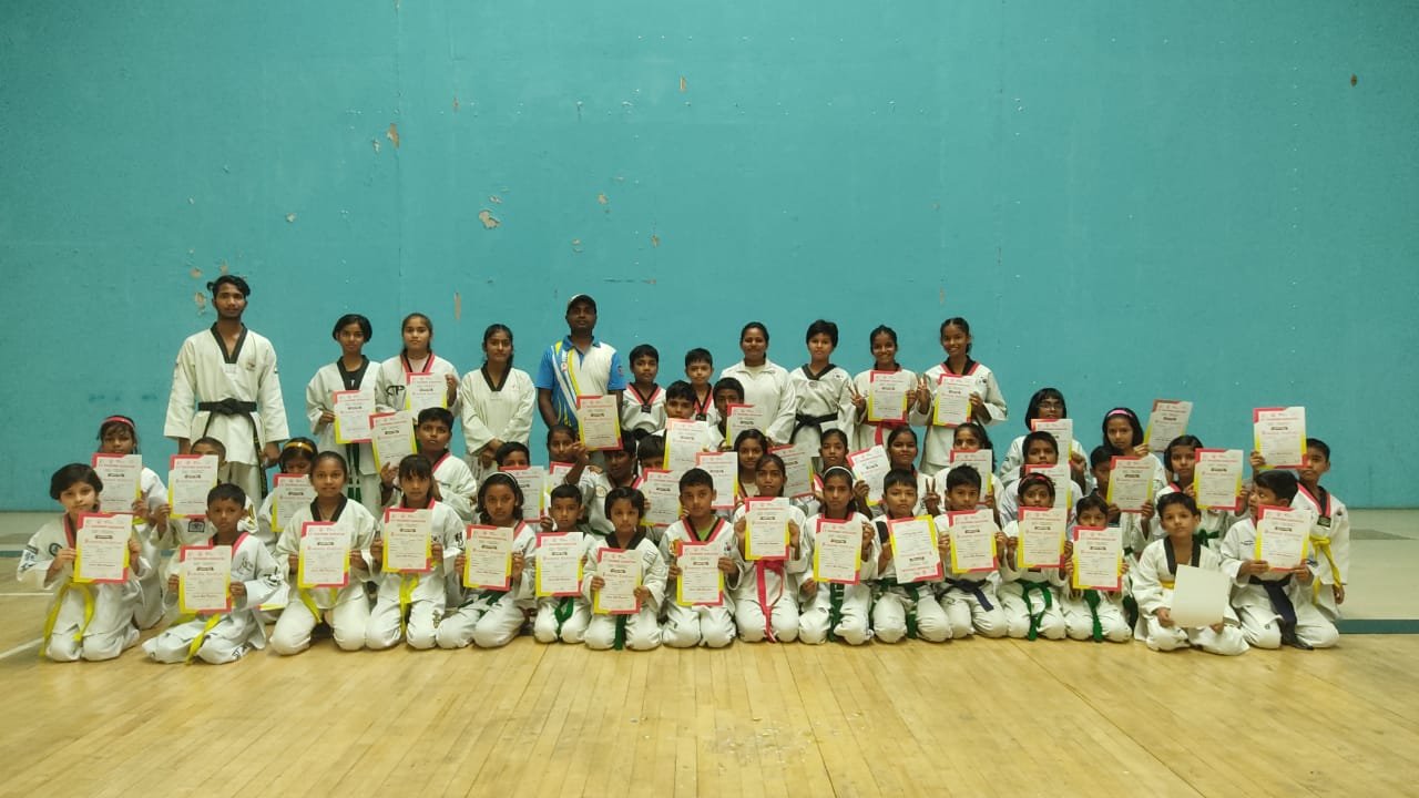 Raibareli-एमसीएफ ताइक्वांडो क्लब के खिलाड़ियों को किया गया सम्मानित*