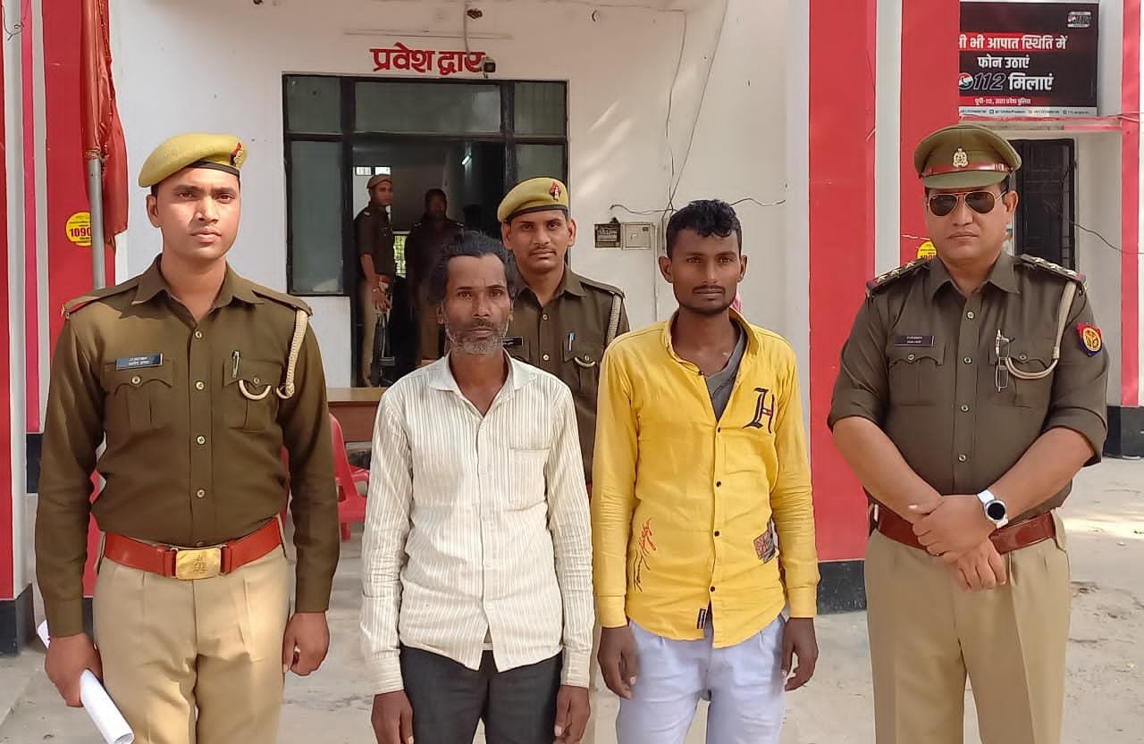 रायबरेली- दो वांछित अपराधियों को पुलिस ने भेजा जेल,,,,