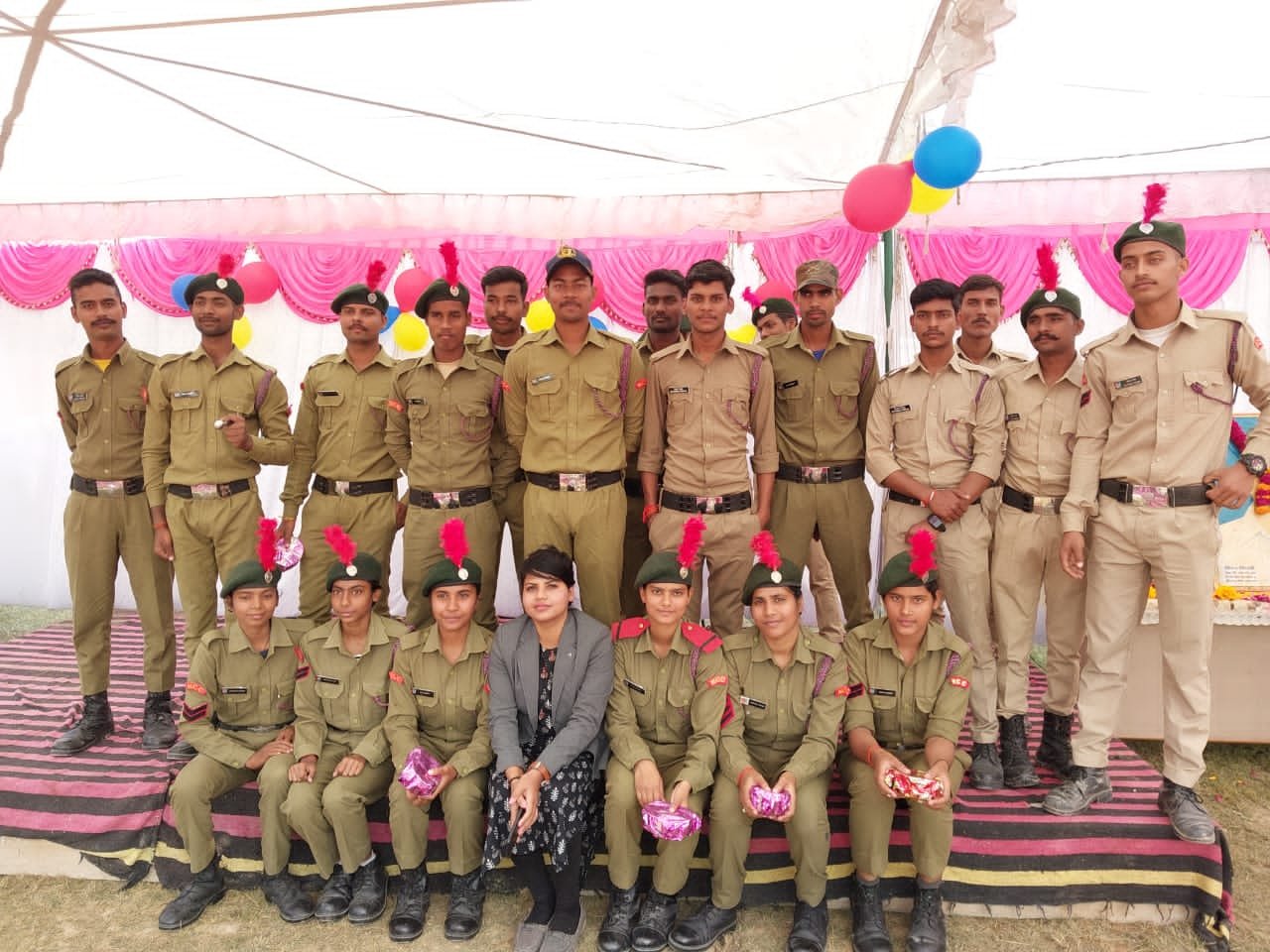 Raibareli-एनसीसी कैडेटों में अनुशासन एवं राष्ट्रभक्ति की भावना जागृत करती हैं : डॉ.संचिता मिश्रा