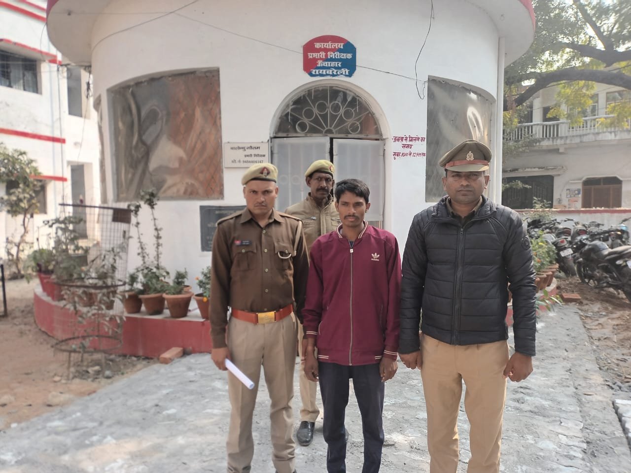 रायबरेली-वारंटी को भेजा गया जेल,,,