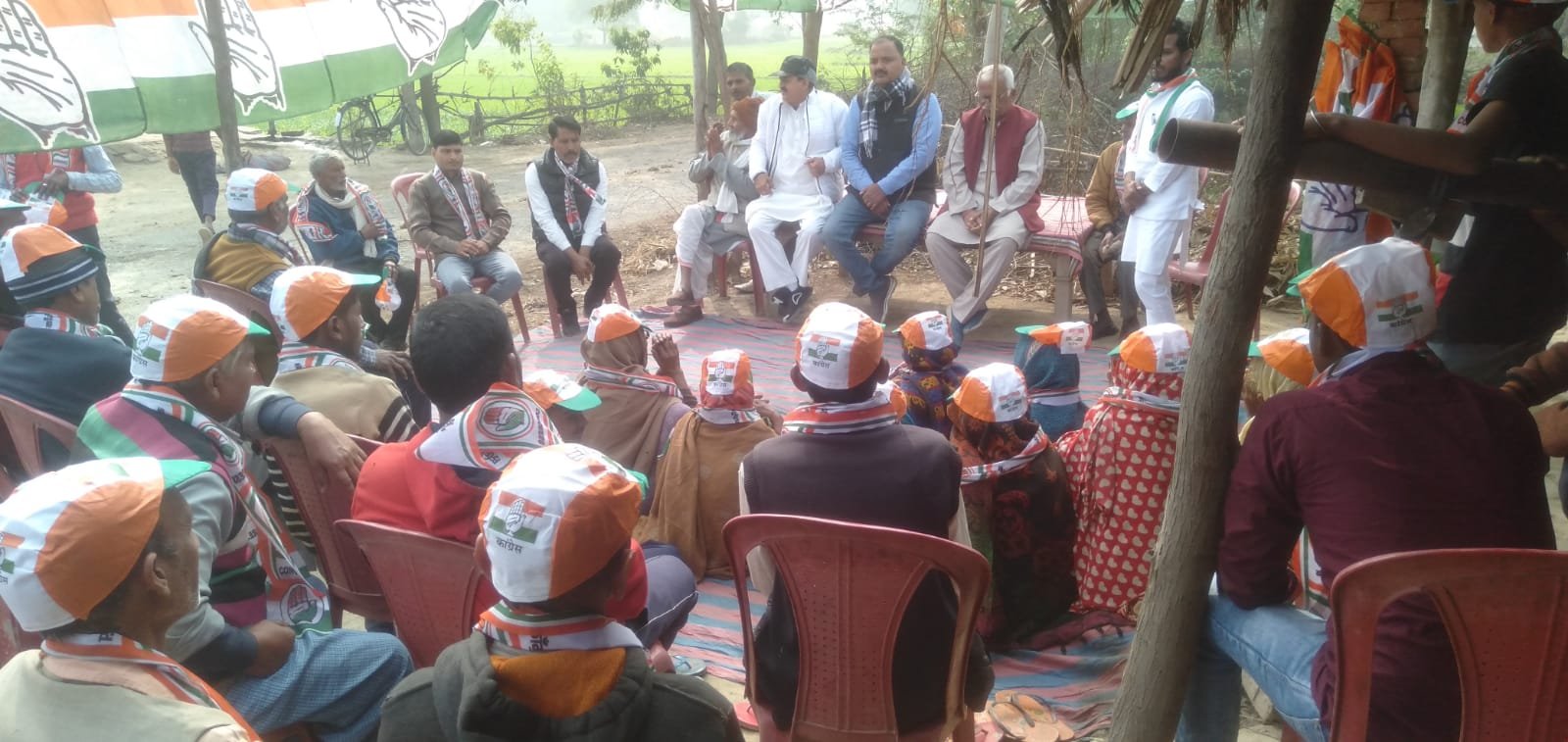 Raibareli-हाथ से हाथ जोड़ो अभियान का आज दूसरा दिन