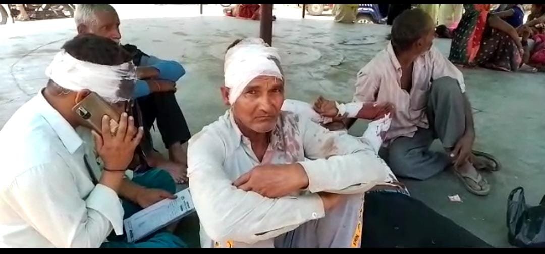 Raibareli-घूरे के विवाद को लेकर दो पक्षों में हुआ खूनी संघर्ष,आधा दर्जन घायल*