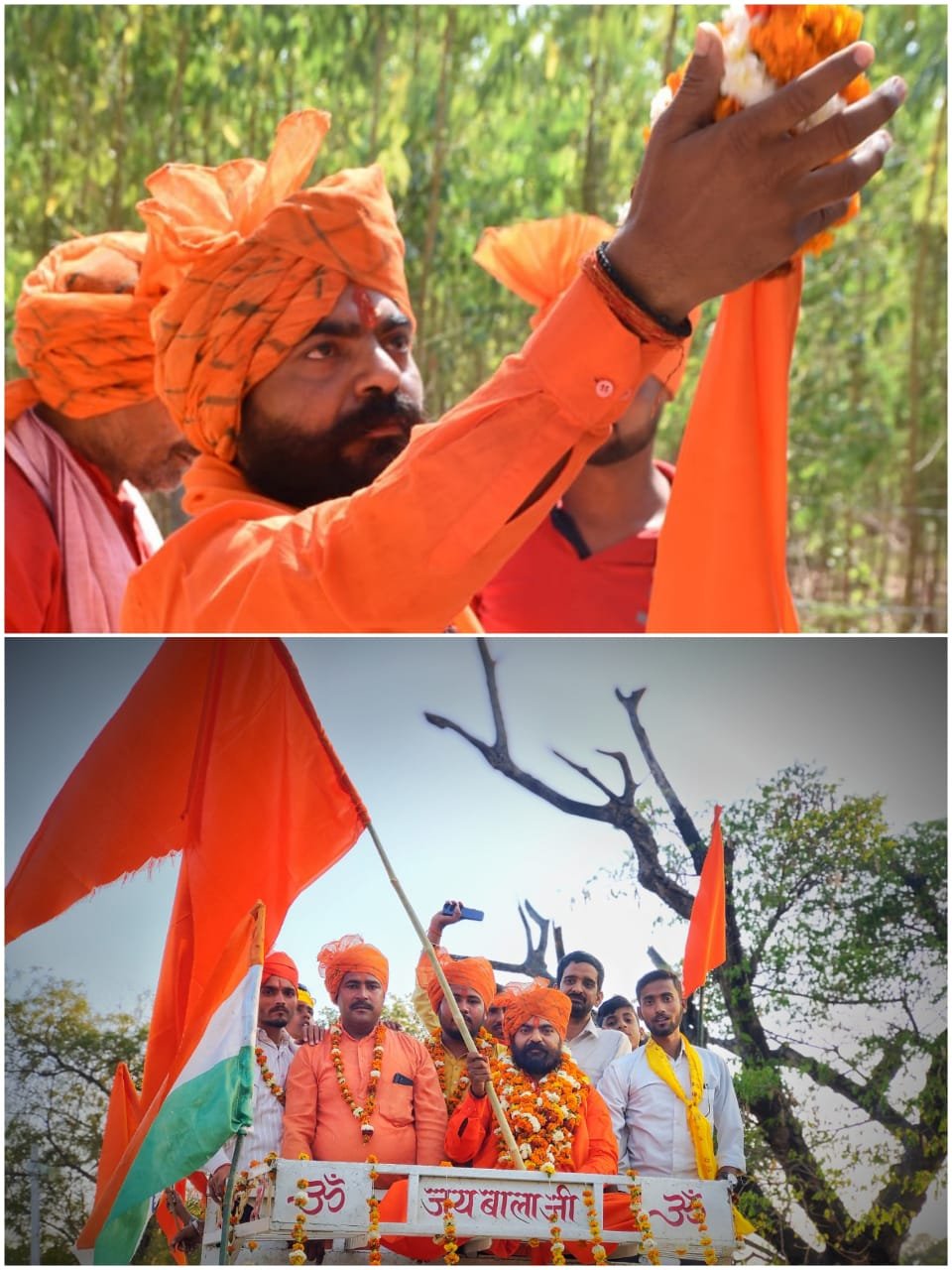 हिंदू नववर्ष की शोभायात्रा पर उमड़ा जनसैलाब, लोगों ने हिंदू राष्ट्र बनाने का लिया संकल्प