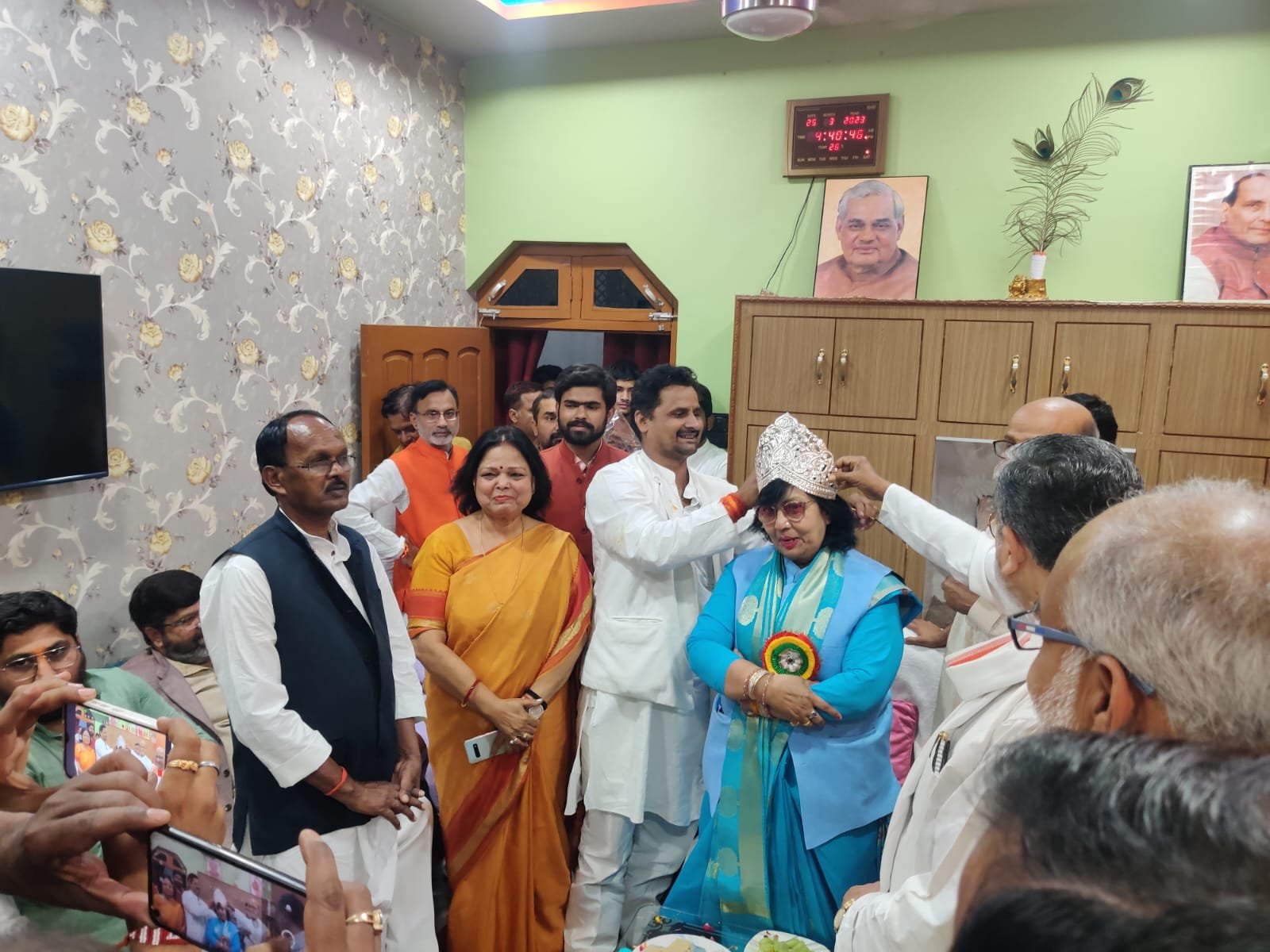 रायबरेली-प्रभारी मंत्री का भाजपा नेताओं ने किया भव्य स्वागत