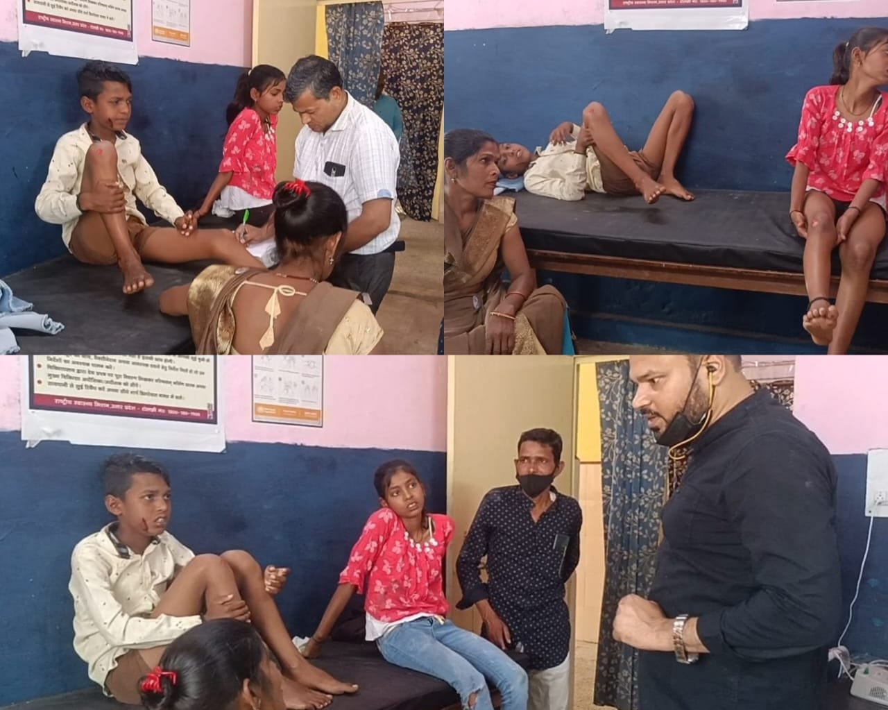 Raibareli-दो बाइकों की आपस की टक्कर में चार घायल एक की हालत गंभीर