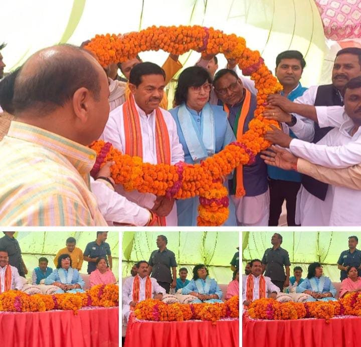 रायबरेली-बाबा साहब के नाम पर कई सत्ताधारी दलों वोट मांगे लेकिन उन्हें सम्मान प्रधानमंत्री नरेन्द्र मोदी ने दिया,,,,,,,