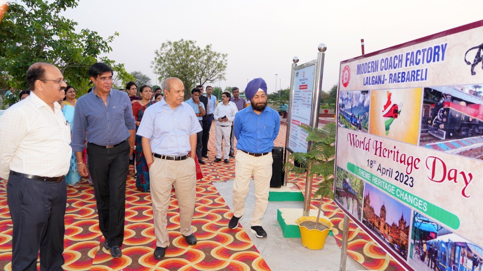 Raibareli-आरेडिका में मनाया गया वर्ल्ड हेरीटेज डे