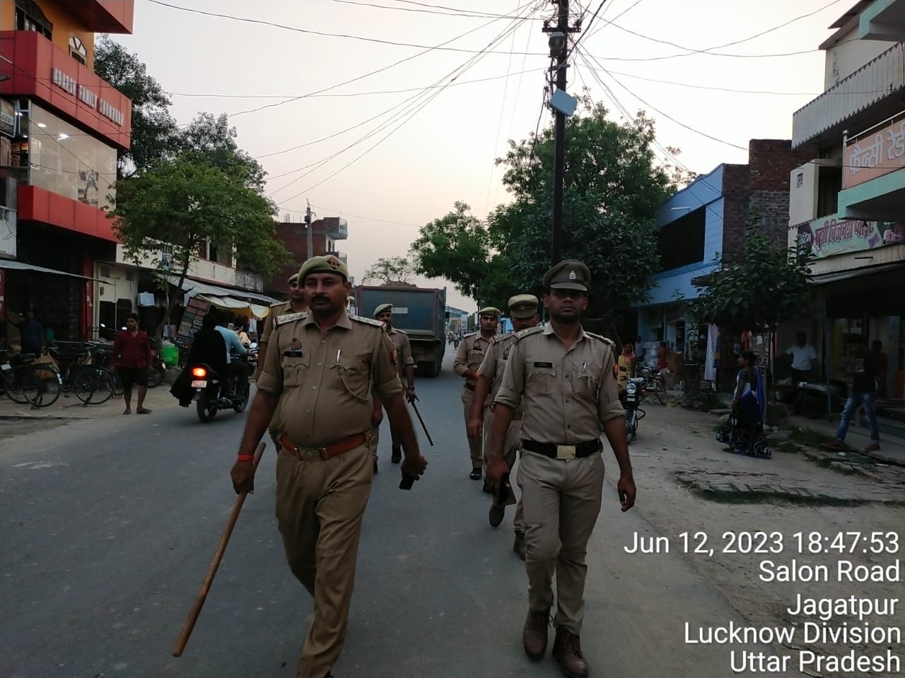 Raibareli-जगतपुर पुलिस के द्वारा चला गया सघन चेकिंग अभियान*