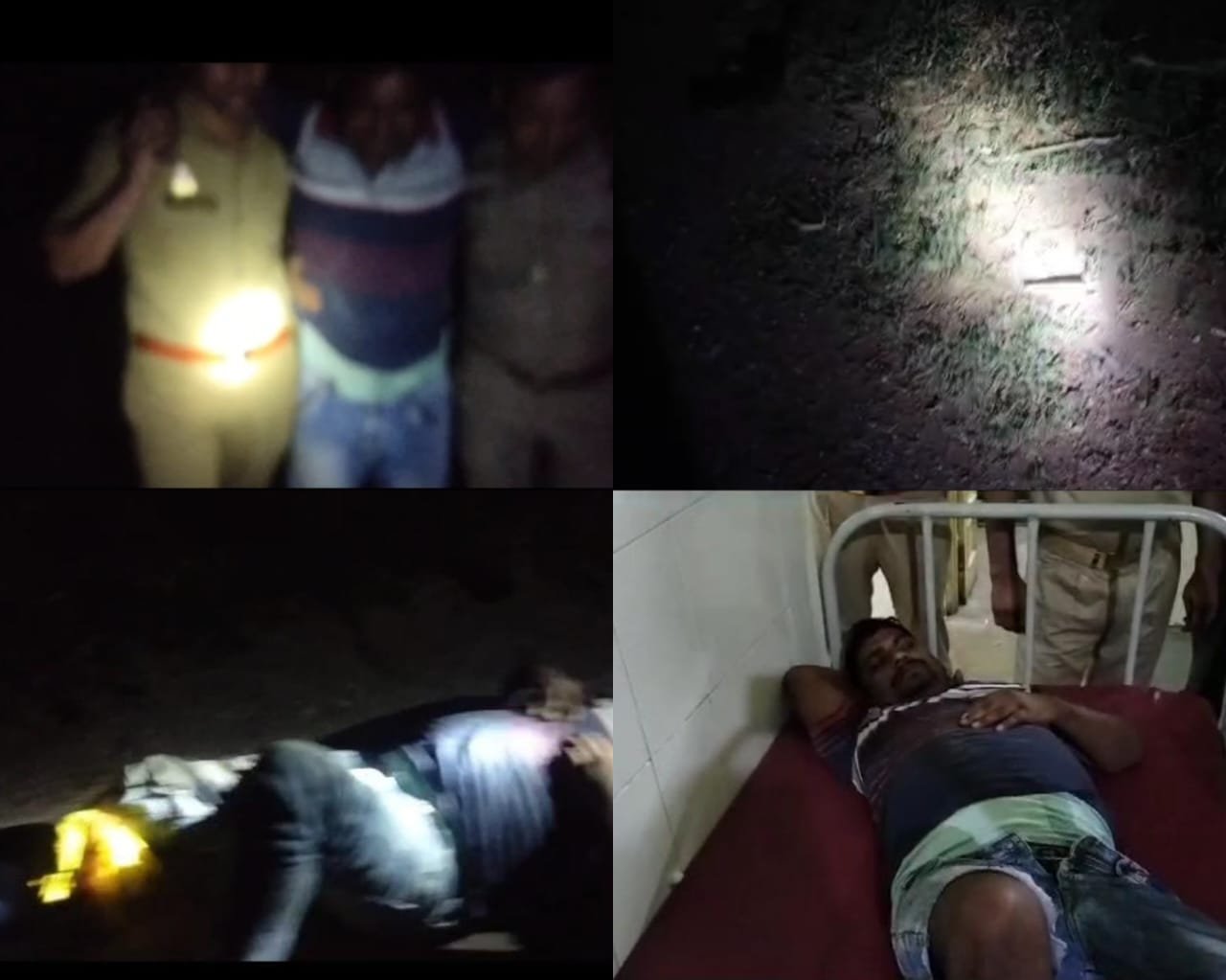 Raibareli-जवाबी फायरिंग में एक बदमाश को लगी गोली