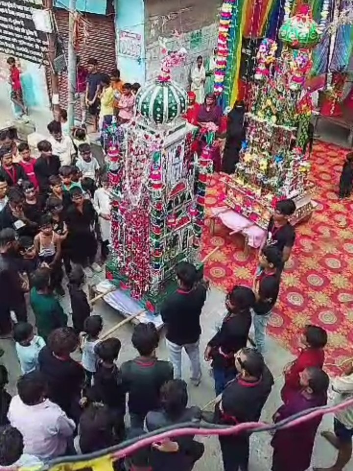 Raibareli-अकीदत के साथ मनाया गया मोहर्रम