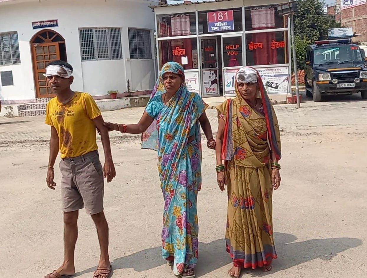 दो पक्षों में जमीनी विवाद को लेकर हुआ खूनी संघर्ष  एक की हालत गंभीर