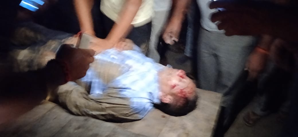 रायबरेली-जानवर से टकराने से अधेड गंभीर रूप से हुआ घायल,,