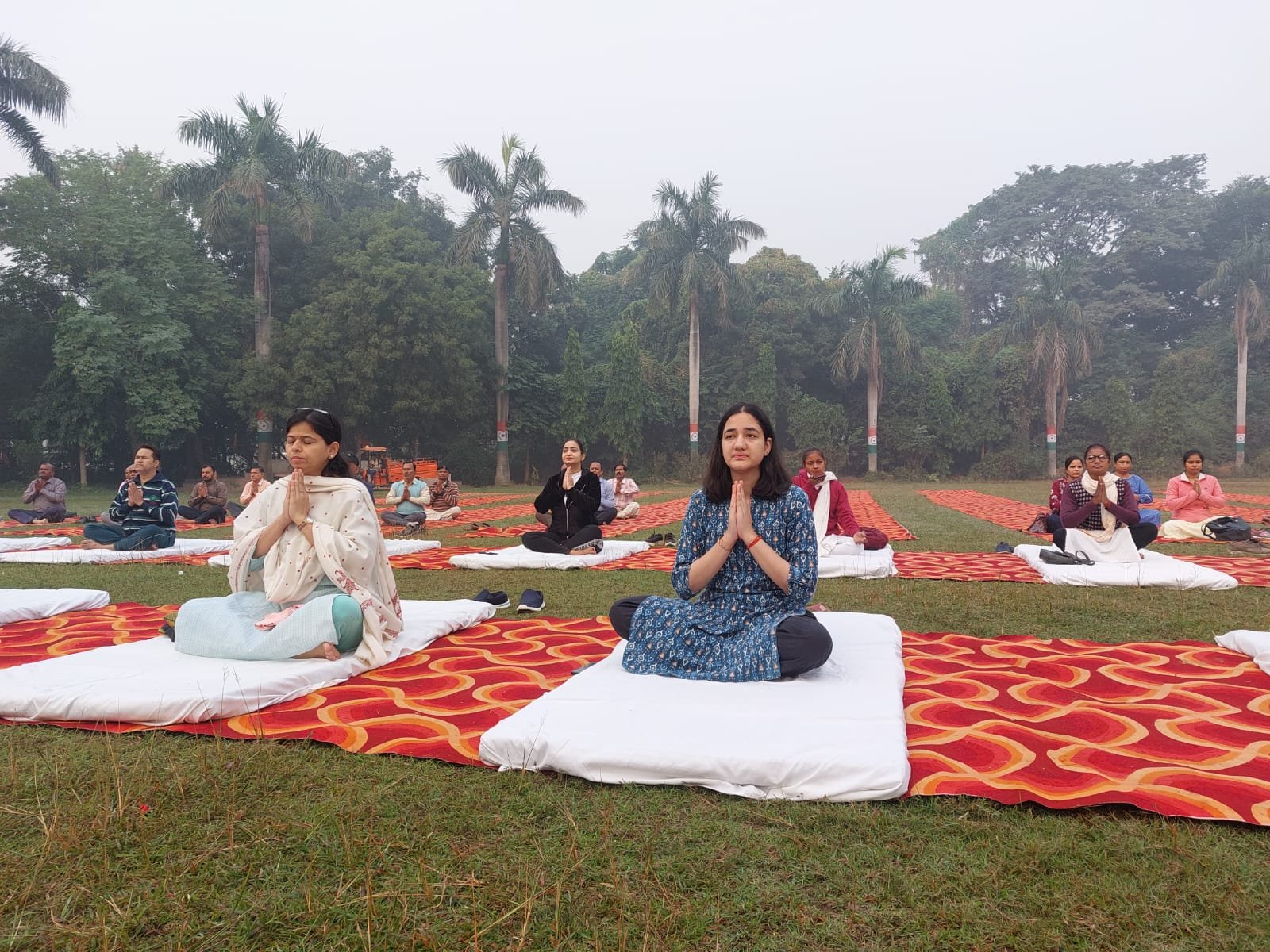 Raibareli-अष्टम आयुर्वेद दिवस के अवसर पर योग कार्यक्रम का आयोजन