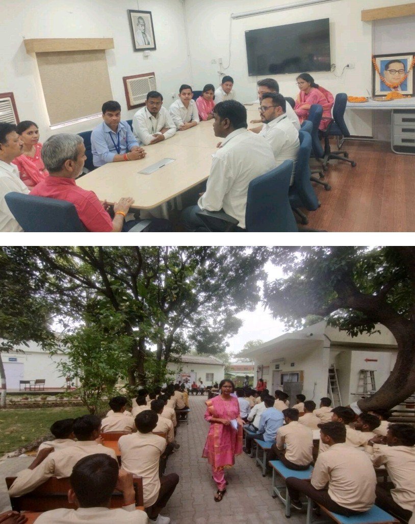 Raibareli-कौशल विकास संस्थान रायबरेली में मनाई गई बाबा साहब  की जंयती