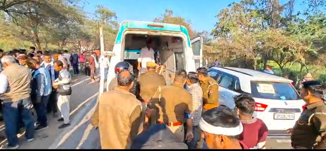 रायबरेली-लालगंज में हादसे में दो लोगों की मौके पर हुई दर्दनाक मौत