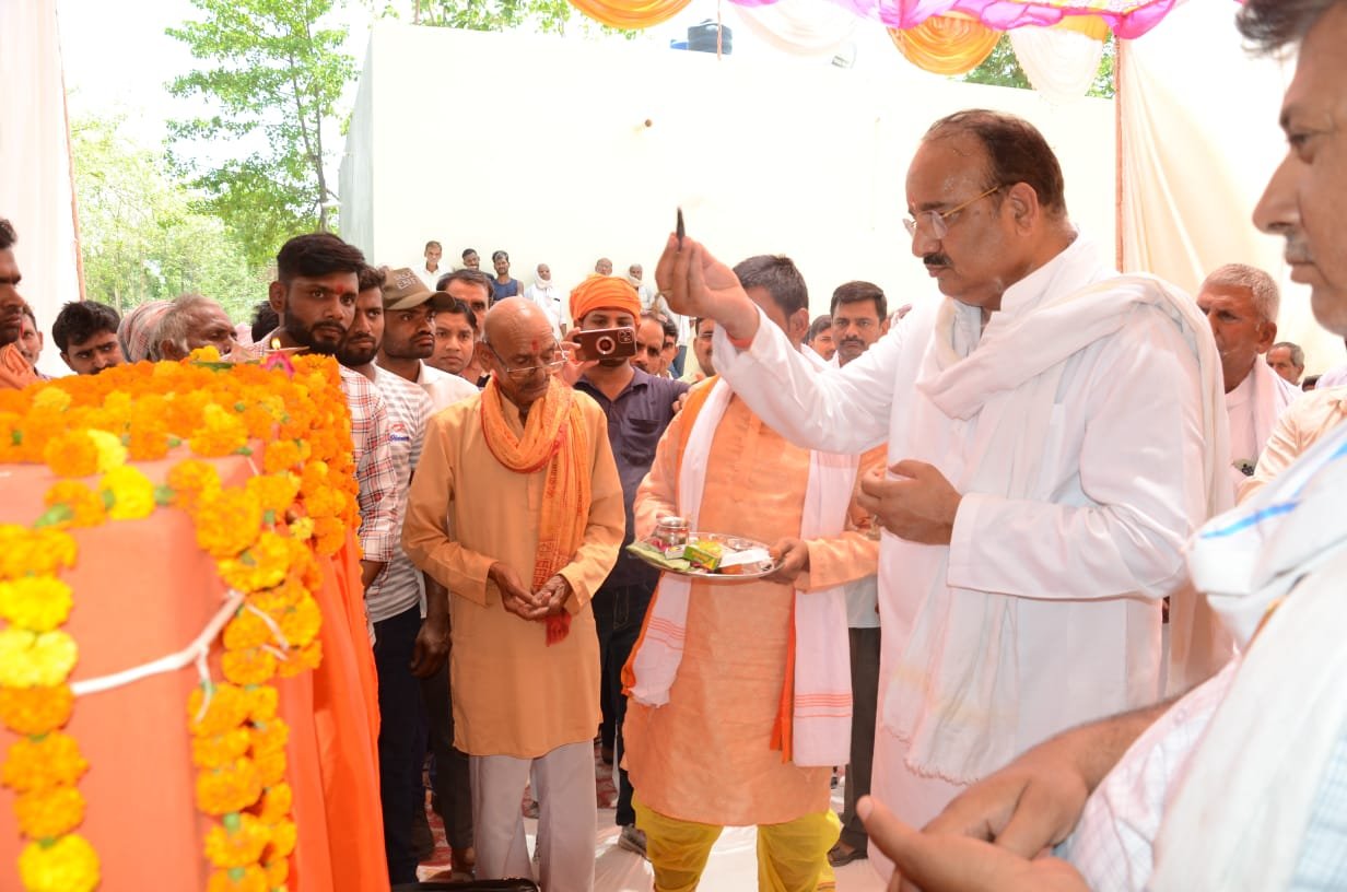 उद्यान मंत्री दिनेश प्रताप सिंह ने ब्लाक राही व दीनशाहगौरा के  विभिन्न निर्माण कार्यों का किया लोकार्पण व शिलान्यास