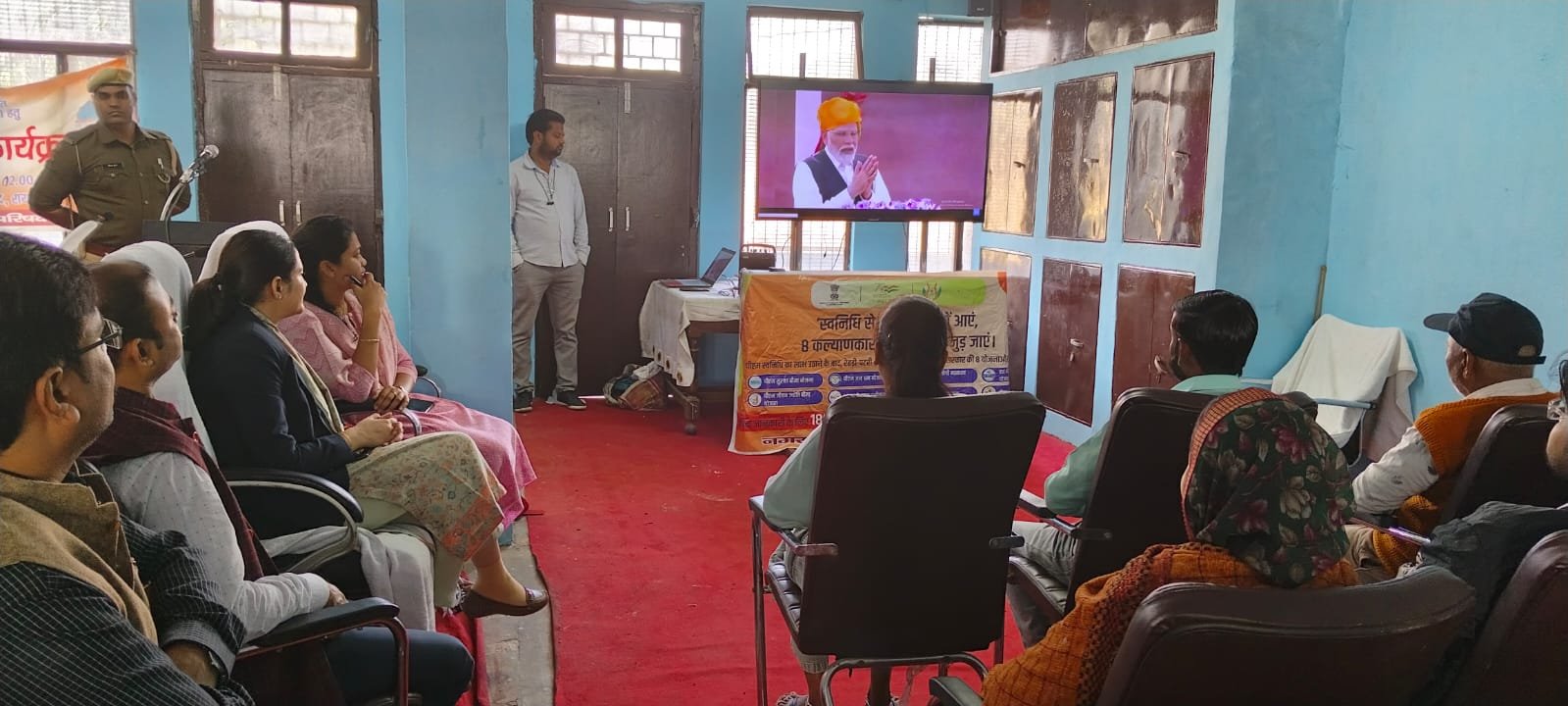 DM ने देखा विकसित भारत संकल्प यात्रा संवाद का सीधा प्रसारण