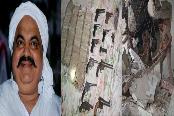उमेश पाल हत्याकांड : अतीक के दफ्तर में पुलिस का छापामार खुलासा, बड़ी मात्रा में कैश और 10 पिस्तौल भी बरामद