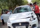 रायबरेली-अचानक सड़क पार कर रही नीलगाय से टकराये कार सवार, बाल बाल बचे