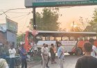 रायबरेली अनियंत्रित रोडवेज बस ने ट्रक व ओमनी कार में मारी टक्कर, तीन यात्री मामूली रूप से घायल