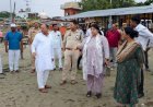 डीएम व एसपी ने सावन मास एवं कांवड़ यात्रा की तैयारियों का किया स्थलीय निरीक्षण
