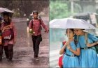 रायबरेली: भारी बारिश के चलते कक्षा 1 से 8 तक के स्कूल आज बंद