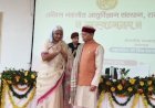 रायबरेली पहुंचे तेलंगाना के राज्यपाल शिव प्रताप शुक्ला, एम्स में कर्मचारियों को बांटे प्रशस्ति पत्र