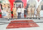 रायबरेली: चोरी के आरोप में तीन अभियुक्त गिरफ्तार, चोरी का सामान बरामद