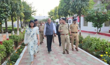 रायबरेली-जिला जज व डीएम-एसपी ने जिला कारागार का किया निरीक्षण*