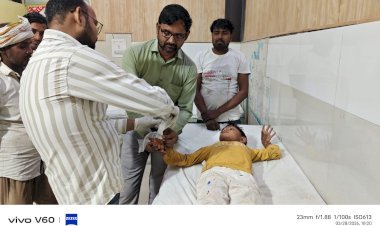 रायबरेली-खेलते समय चारा मशीन में कटा मासूम बालिका का अंगूठा, हुई लहूलुहान