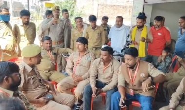 रायबरेली-ड्राइवरों का 'न्याय युद्ध', रिलायंस फैक्ट्री पर दोबारा शुरू हुआ धरना प्रदर्शन