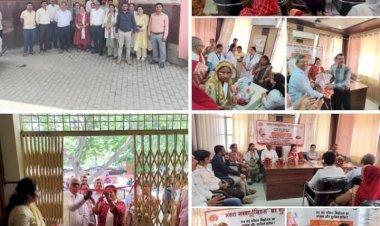 रायबरेली-सीएचसी पहुँची परिवार कल्याण निदेशक, "अंतरा सबक्यूटेनियस" अभियान की हुई शुरुवात