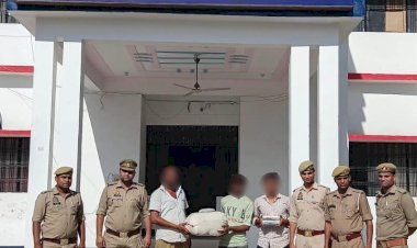 रायबरेली-7 किलो 100 ग्राम अवैध गांजा के साथ तीन अभियुक्त गिरफ्तार