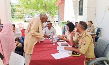 रायबरेली-नायब तहसीलदार के नेतृत्व में समाधान दिवस का हुआ आयोजन