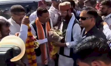 रायबरेली-पूर्व कैबिनेट मंत्री मनोज पांडेय के नेतृत्व में प्रदेश अध्यक्ष का हुआ भव्य स्वागत