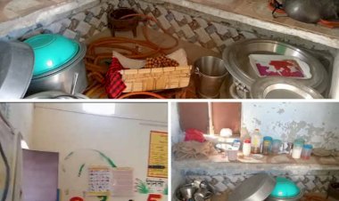 रायबरेली-अज्ञात चोरों ने कंपोजिट विद्यालय व आंगनबाड़ी केंद्र को बनाया निशाना