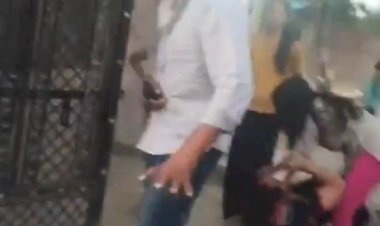 रायबरेली-दबंगो ने असलहा निकालकर महिलाओं को धमकाने की कोशिश,मारपीट का वीडिओ वायरल