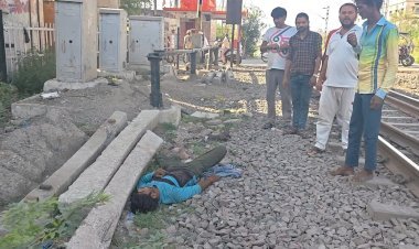 रायबरेली-बेहोशी की हालत में रेलवे लाइन किनारे पड़ा मिला युवक, राहगीरों ने पुलिस को दी सूचना