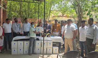 रायबरेली-भारतीय स्टेट बैंक ने निक्षय मित्र बनकर बांटी पोषण पोटली, गांव-गांव तक पहुंचा टीबी मुक्त भारत का संदेश