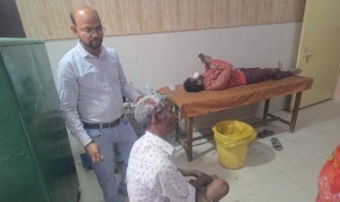 रायबरेली-तेज रफ्तार अनियंत्रित ट्रैक्टर से बचने के चक्कर में बाइक सवार पिता पुत्र डिवाइडर से टकराये, एक गंभीर