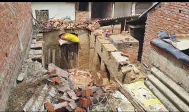 रायबरेली-कुदरत के कहर ने छीना बेसहारे का सहारा, तन पर पहने कपड़ों के सिवा नहीं बचा कुछ